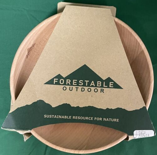 New Evernew Forestable Wood Deep Plate Small ECZ204