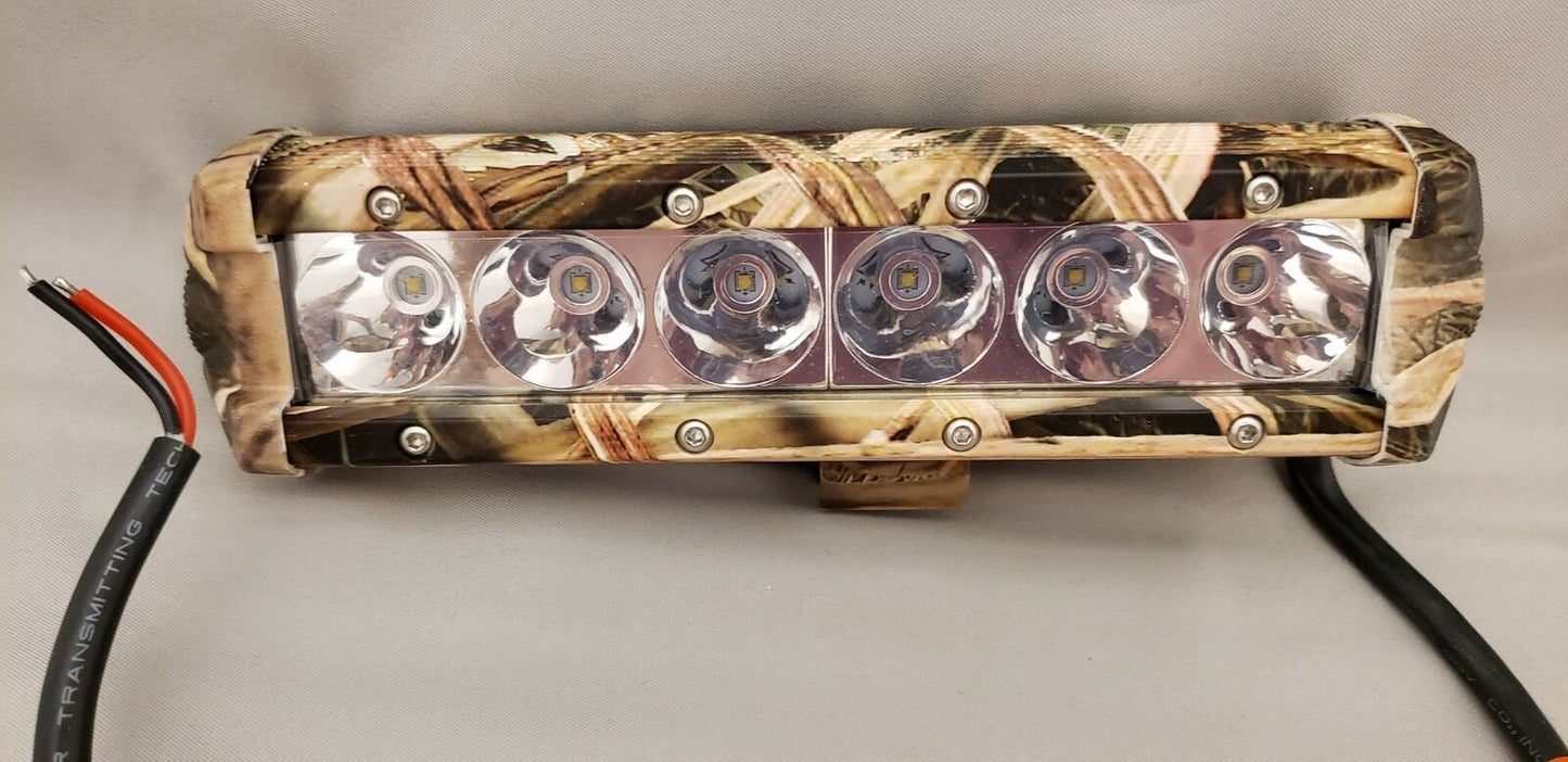 MOM Mossy Oak Marine 7.5" LED Offroad Camo Light Bar--1440 Lm--ATV UTV OHV Boats