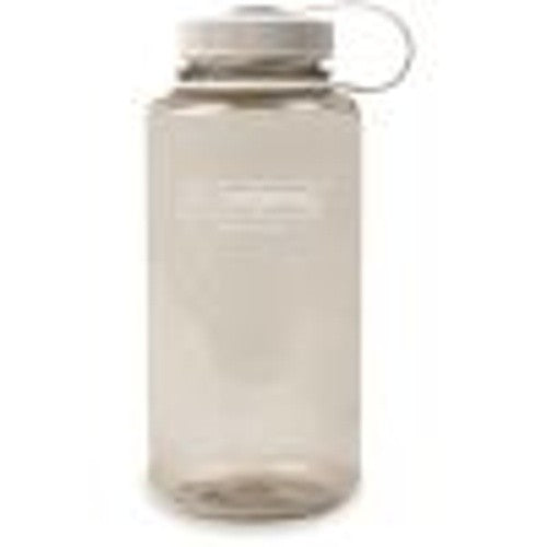 Nalgene Sustain Tritan BPA-Free Water Bottle – Wide Mouth, 32 oz, Cotton Gray