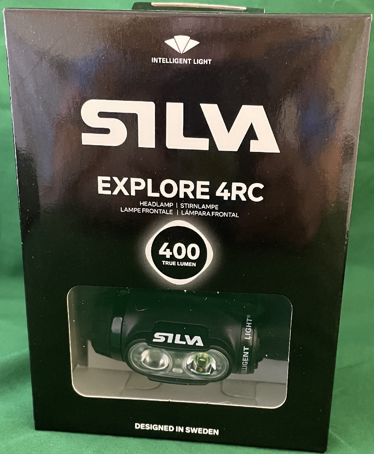 Silva Explore 4RC Headlamp 400 Lumen /Rechargeable Battery 37821