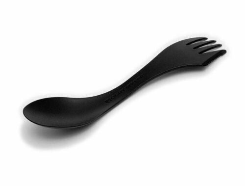 Light My Fire Spork Extra-Medium XM Spoon-Fork-Knife Combo Utensil Black