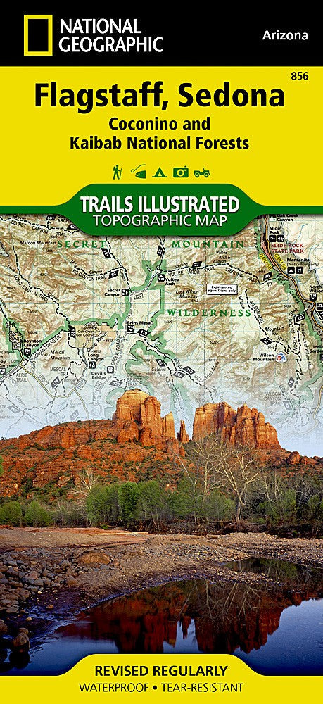 Coconino National Forest AZ Waterproof Map Bundle Pack Hiking Camping