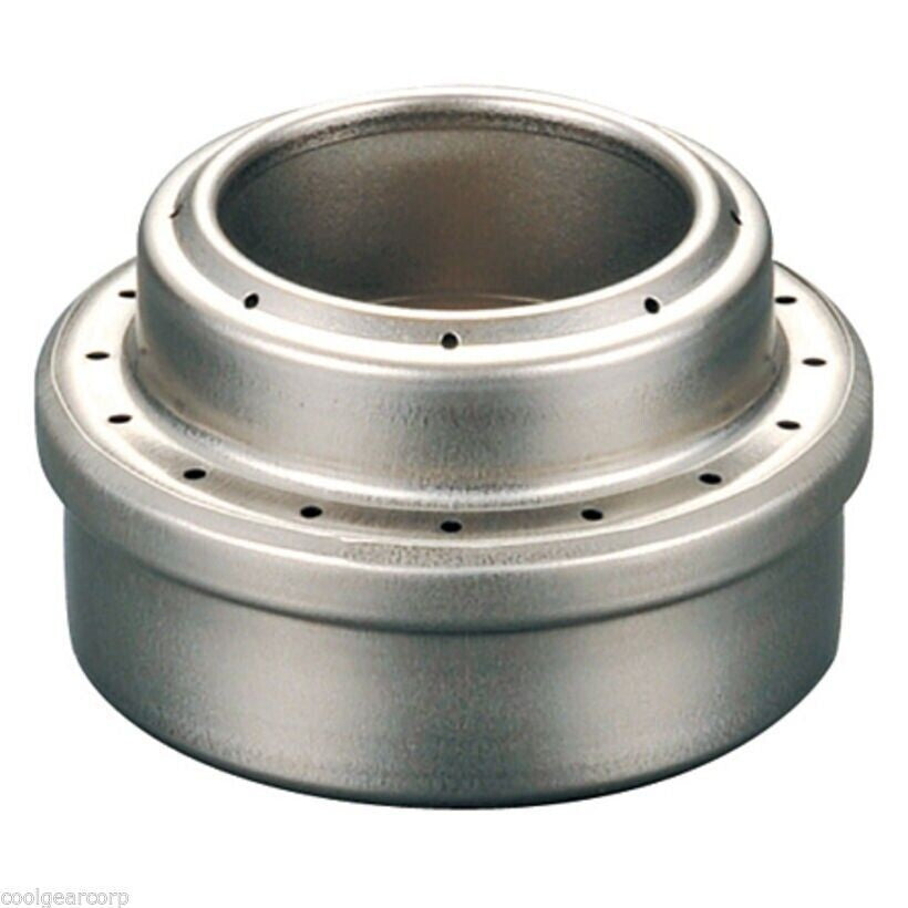 NEW Evernew Titanium Bi-Level Jet Ti Alcohol Stove EBY254 Backpacking Camping