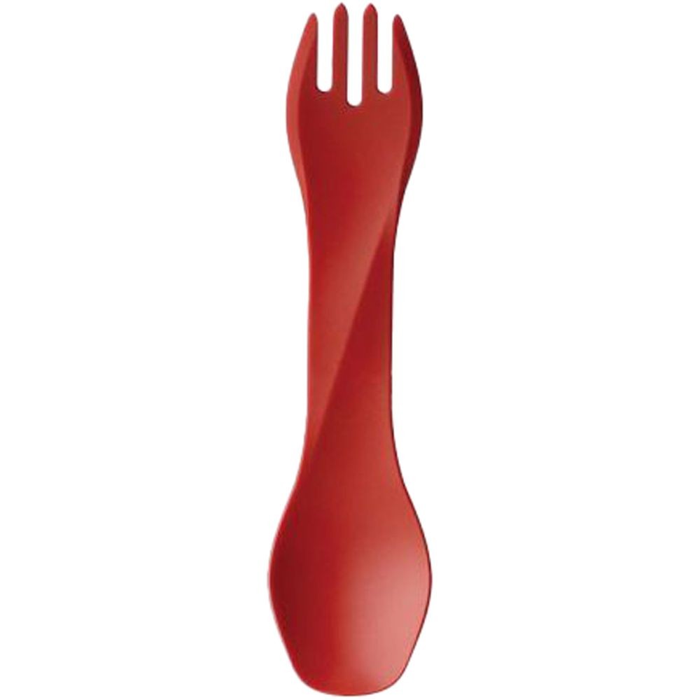 Humangear GoBites Uno Mini – Red Spoon/Fork Combo Utensil BPA-Free Nylon
