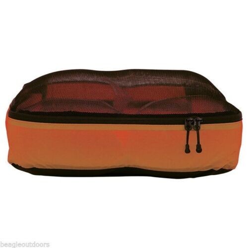Peregrine Ultralight Mesh-Top Small Zipbag Storage Bag / Sack Orange 329197