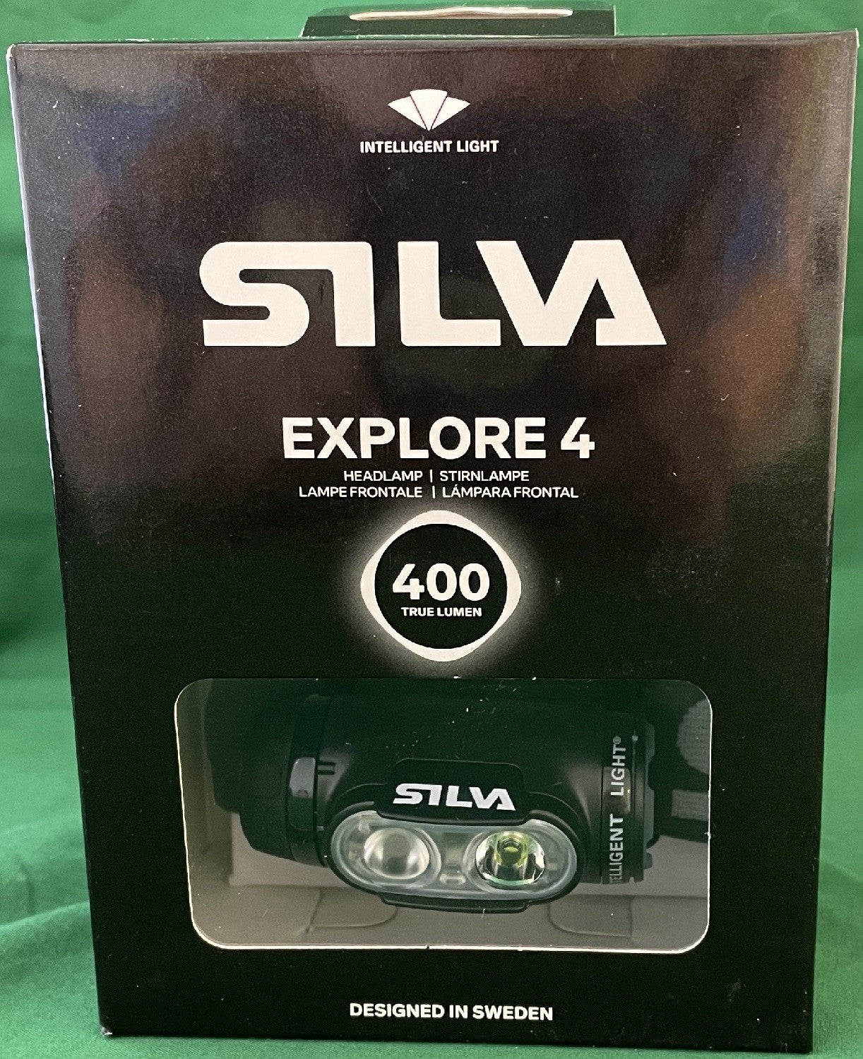 Silva Explore 4 Headlamp 400 Lumen w/Batteries 37822