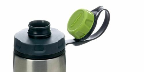 Human Gear CapCAP+ Narrow & Wide Mouth Bottle Cap Nalgene CamelBak Pink/Gray