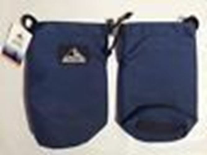 Liberty Mountain 1 Quart / Liter Insulated Water Bottle Carrier Blue w/Belt Loop