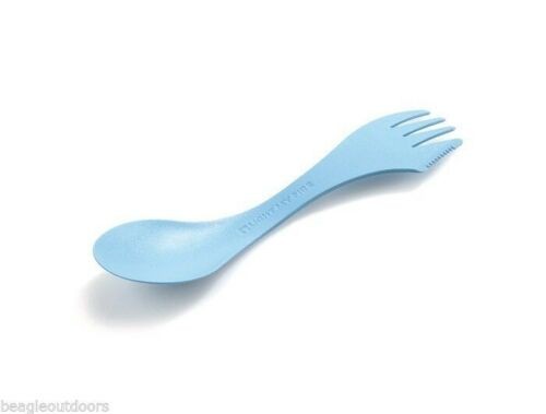 Light My Fire Spork Original Spoon-Fork-Knife Combo Utensil Passion Blue