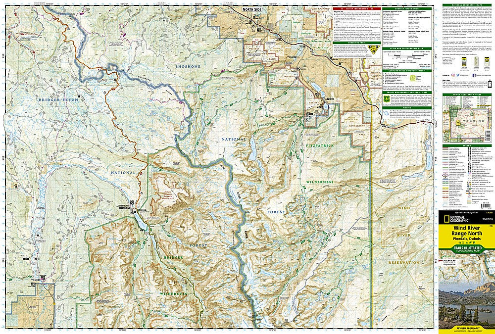 Buffalo National River AR Waterproof Map Bundle Pack Hiking Canoeing Camping