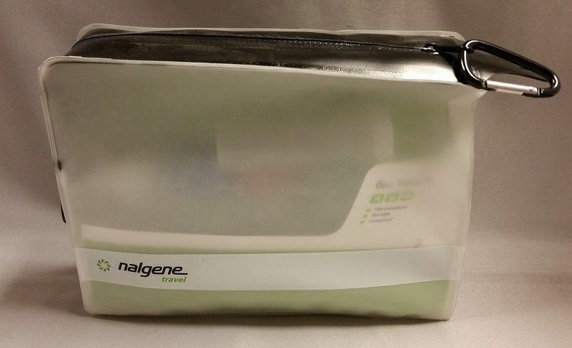 Nalgene Deluxe 8-Piece Travel Kit w/Leakproof Zippered Carry Bag -