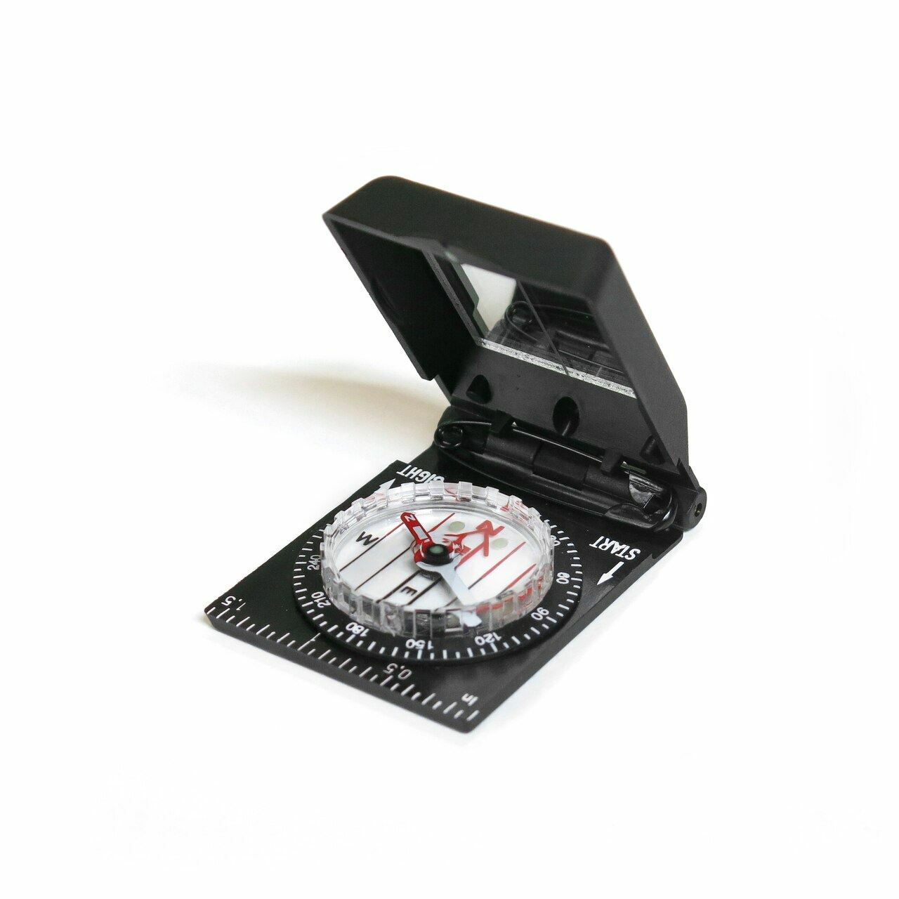 Silva Mini Liquid-Filled Compass w/Scale Lanyard & Mirror Sighting System