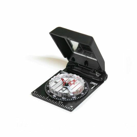 Silva Mini Liquid-Filled Compass w/Scale Lanyard & Mirror Sighting System