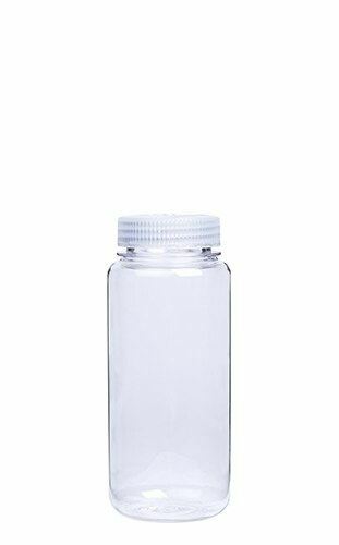 Nalgene 16oz Air-Tight Wide Mouth Kitchen Storage Bottle Clear w/White Lid