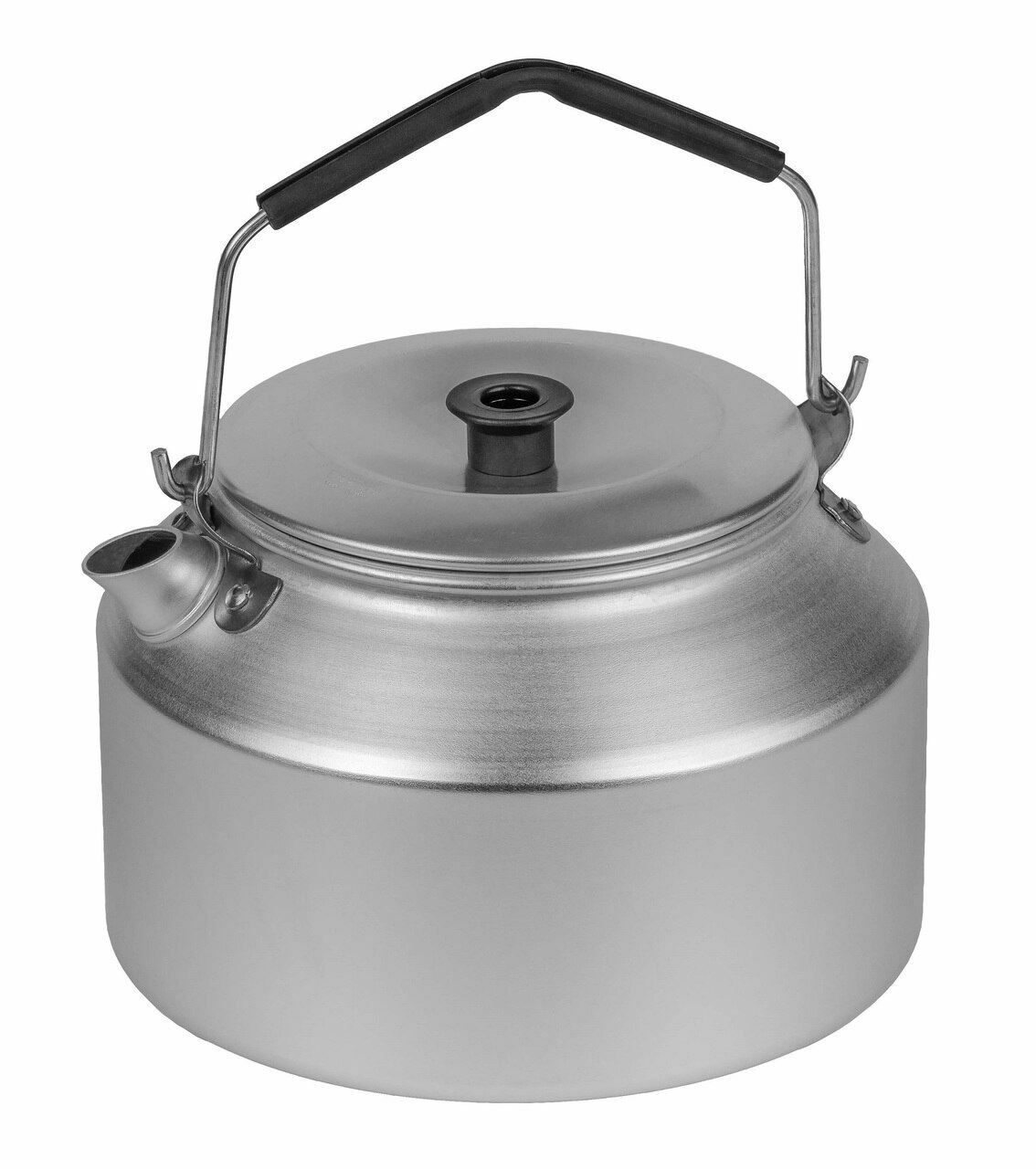 Trangia 1.4L / 47 oz Aluminum Kettle with Lid – Works with Most Stove Systems