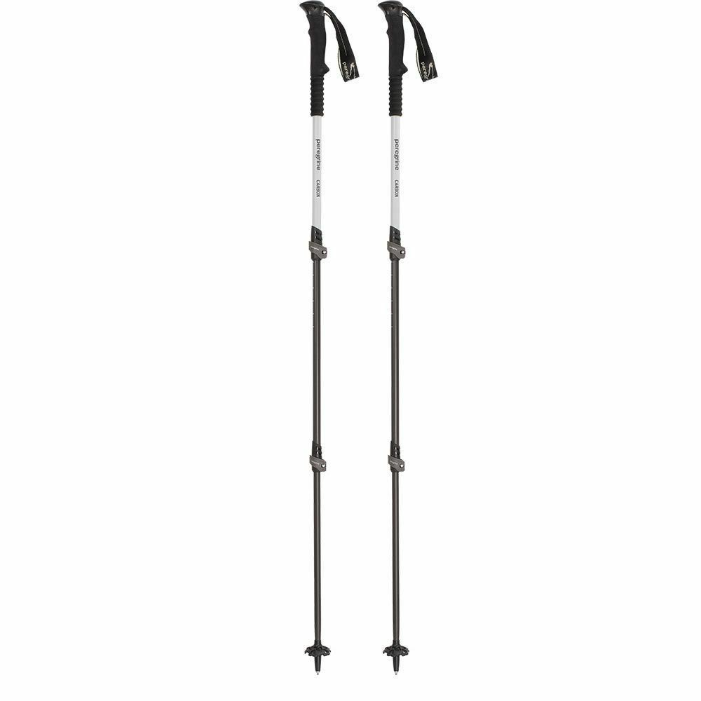 Peregrine Uinta Carbon Telescopic Trekking Poles 1-Pair w/Ergo Grip & Baskets