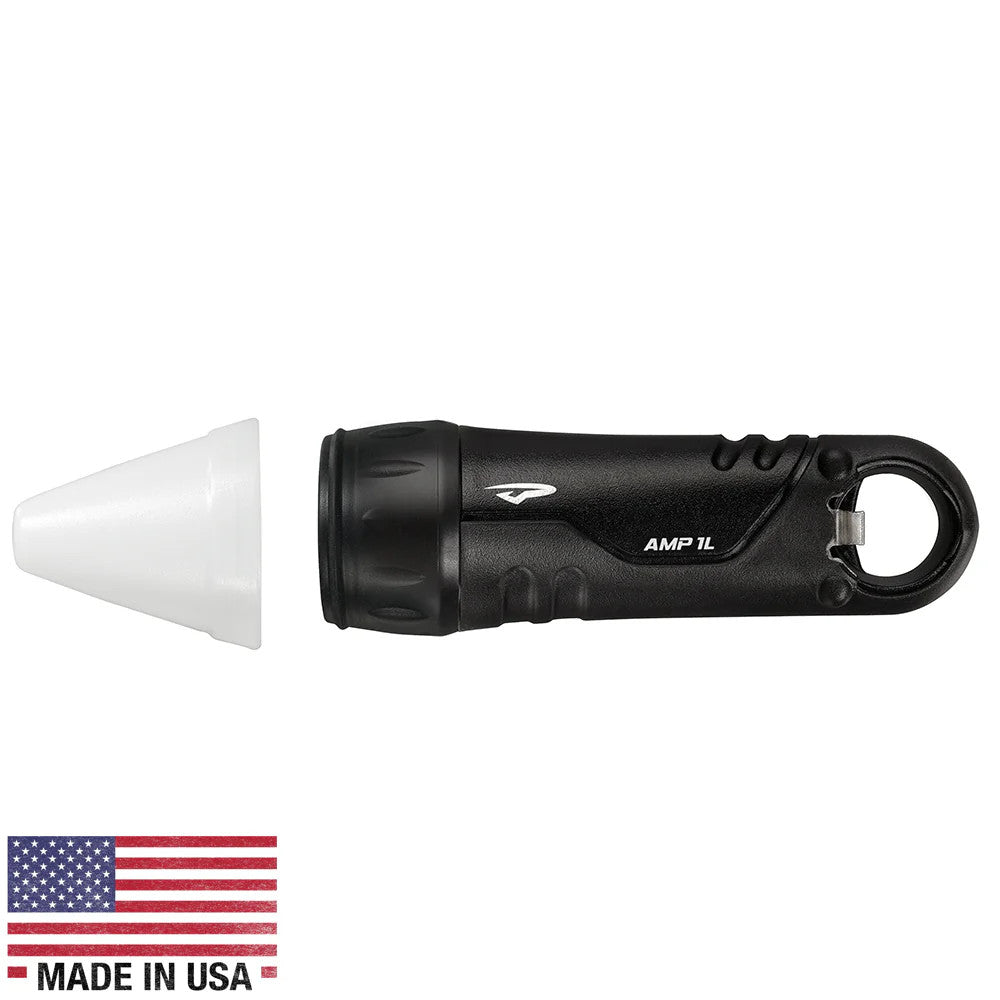 Princeton Tec Amp 1L Light w/Cone A90LBC-BK