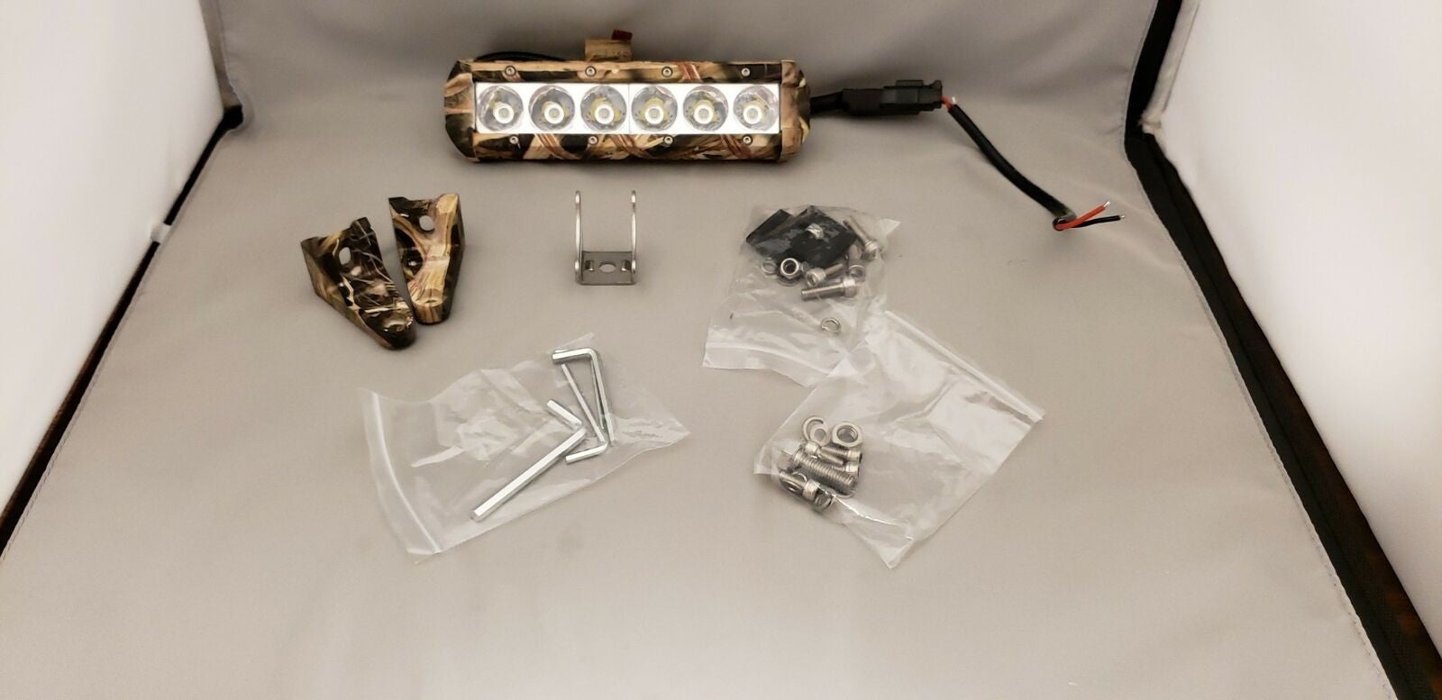 MOM Mossy Oak Marine 7.5" LED Offroad Camo Light Bar--1440 Lm--ATV UTV OHV Boats