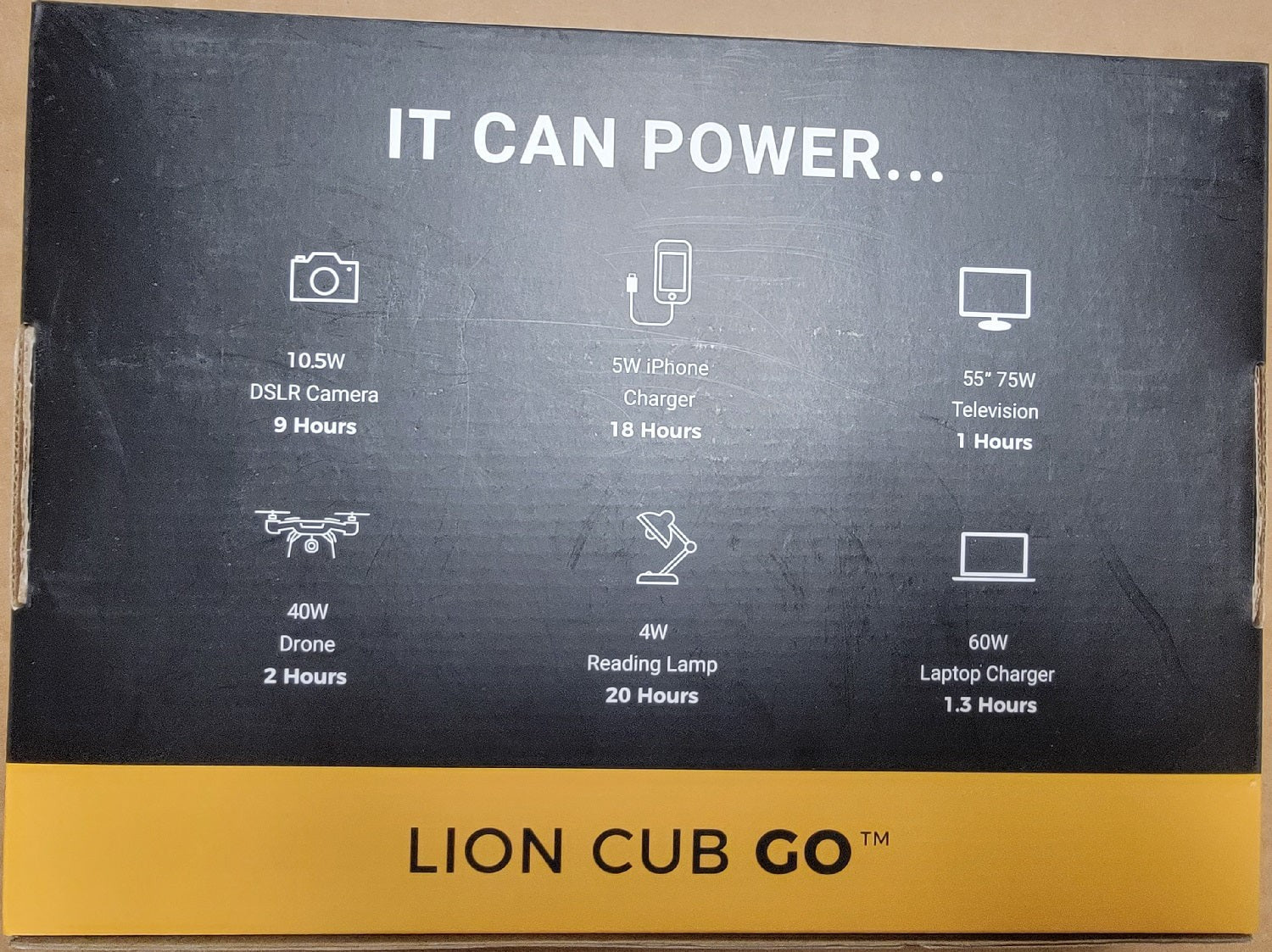 Lion Energy Lion Cub Go Portable Power Battery Pack â€“ Lightweight Power