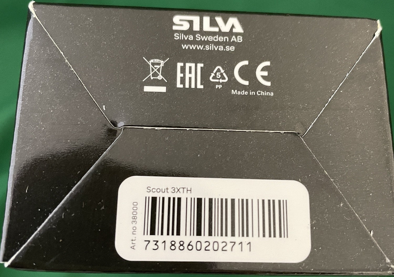 Silva Scout 3XTH Headlamp 350 Lumen w/Rechargeable Battery 38000
