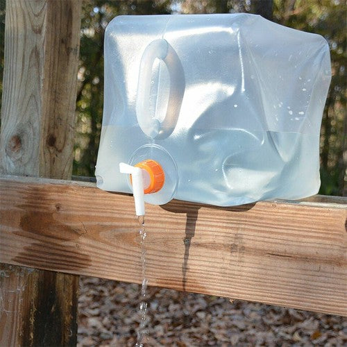 5 Gallon Water Carrier - Collapsible Jug with Spigot - Camping image 2