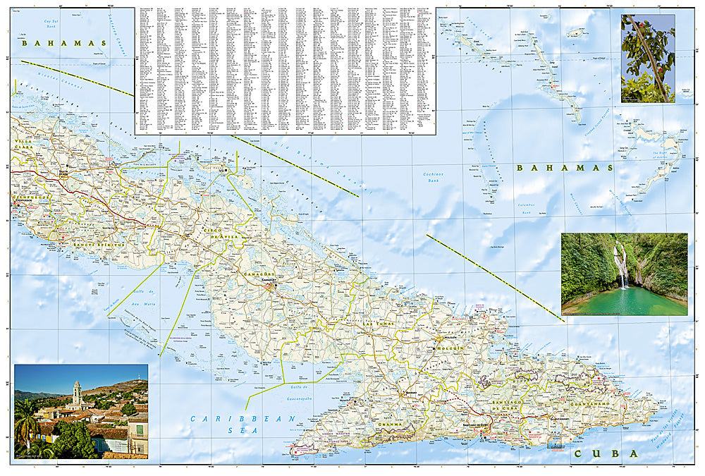 National Geographic Trails Illustrated Map â€“ Adventure Cuba AD00003112 image 2