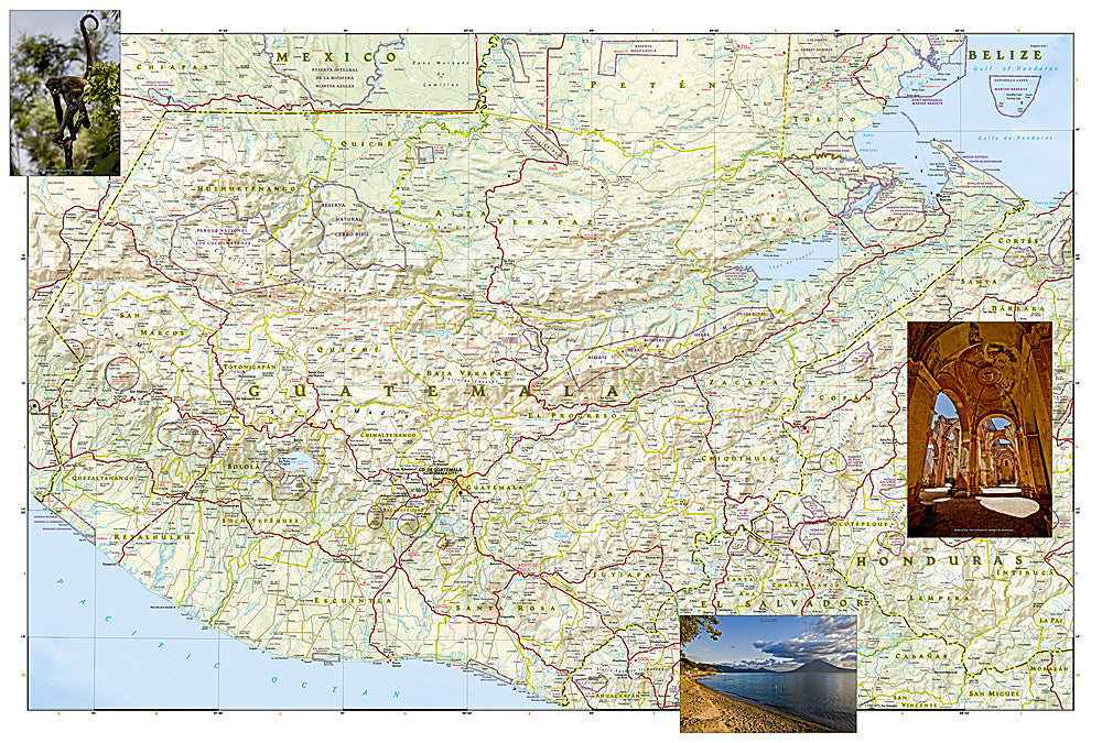 National Geographic Trails Illustrated Map â€“ Adventure Guatemala AD00003110 image 2