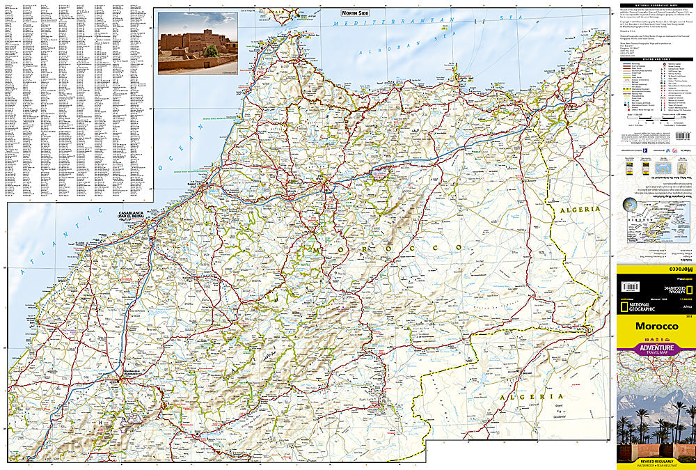 National Geographic Trails Illustrated Map â€“ Adventure Morocco AD00003203 image 1