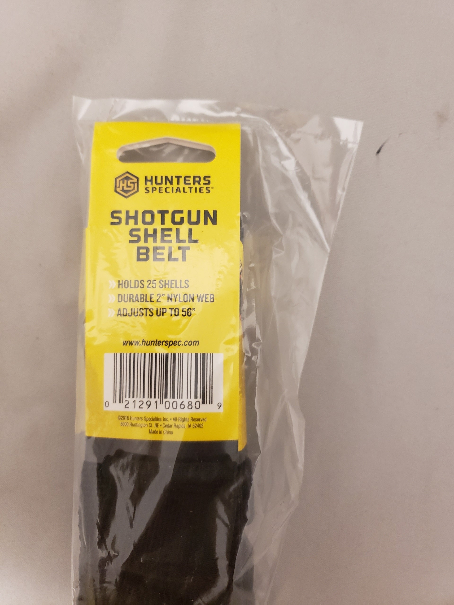 Hunter's Specialties Adjustable Shotgun Shell Waist Belt - Holds 25 Shells image 2