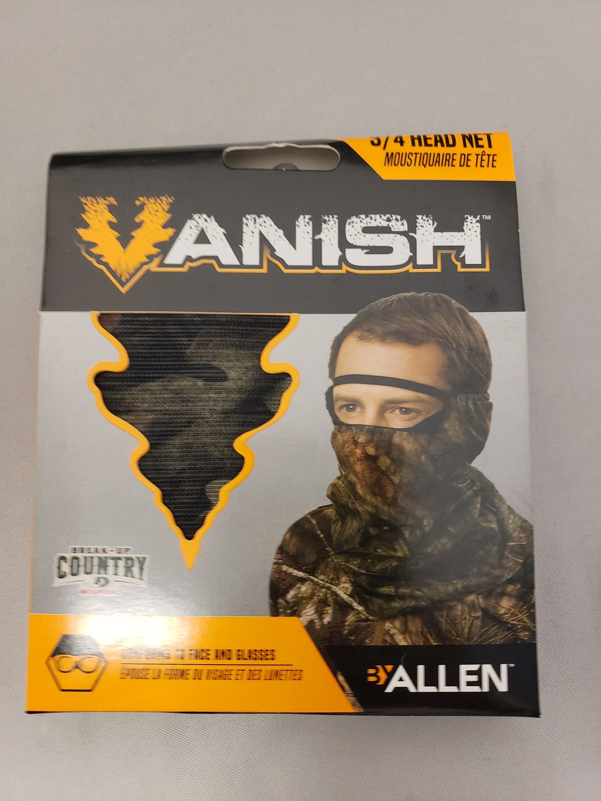 Allen Vanish Visa Form Mesh MOBU Country 3/4 Head Net - Camo Hunting Headnet image 0