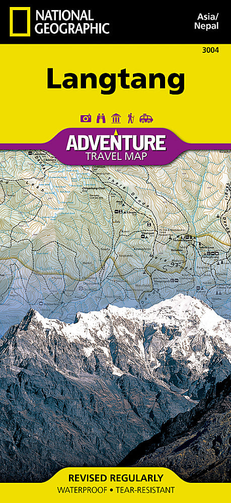National Geographic Adventure Map Langtang AD00003004 image 0