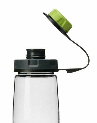 Human Gear CapCAP+ Narrow AND Wide Mouth Bottle Cap Nalgene CamelBak Blue/Gray image 2