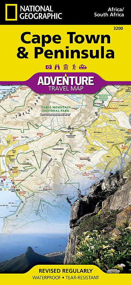 National Geographic Trails Illustrated Map â€“ Adventure Cape Town &amp; Surrounds image 0