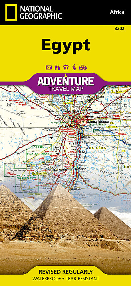 National Geographic Trails Illustrated Map â€“ Adventure Egypt AD00003202 image 0