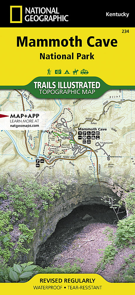 National Geographic Trails Illustrated KY Mammoth Cave National Park Map 234 image 0