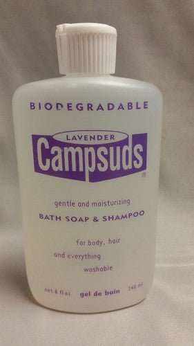Sierra Dawn Campsuds Camp Soap 8oz Biodegradable Bath / Shampoo Lavender image 1
