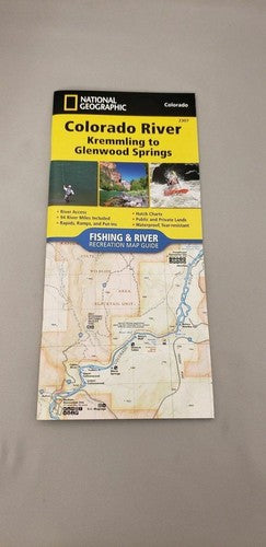 Colorado River Kremmling-Glenwood Fish/Recreation Map Guide 2307 image 3
