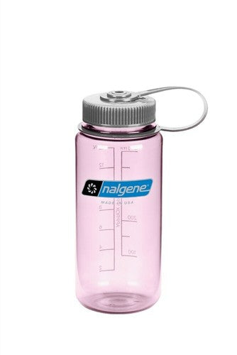 Nalgene Wide Mouth 16oz Sustain Water Bottle â€“ Cosmo Pink w/ Pink Lid BPA-Free image 0