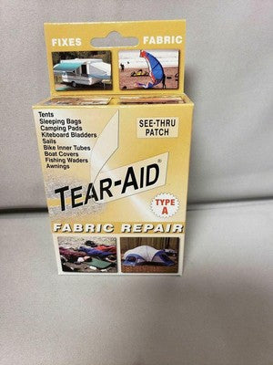 Tear-Aid Patch Kit w/Tape, Patches &amp; Alcohol Prep Type A - All Fabric Repair image 4