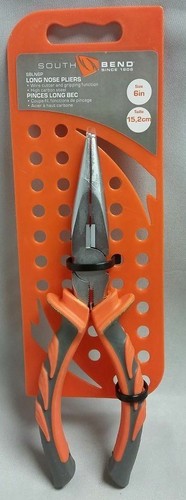 South Bend Fishing 6" Long Nose Pliers - Hook Removal, Wire Cutting SBLN6P image 2