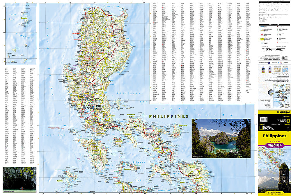 National Geographic Trails Illustrated Map â€“ Adventure Philippines AD00003022 image 1