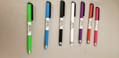 Atomic Micro Slim Purple Stylus for Smart Phone/Tablet w/Rubber Tip/Pocket Clip image 4