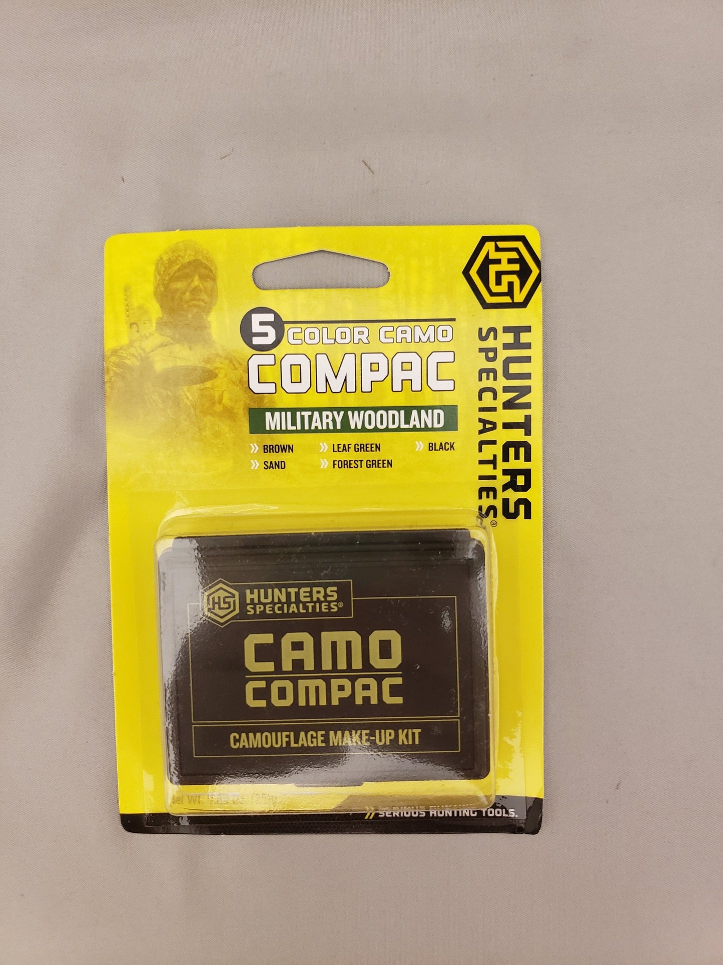 Hunter's Specialties Camo-Compac 5-Color Woodland Makeup Compact Kit w/Mirror image 1