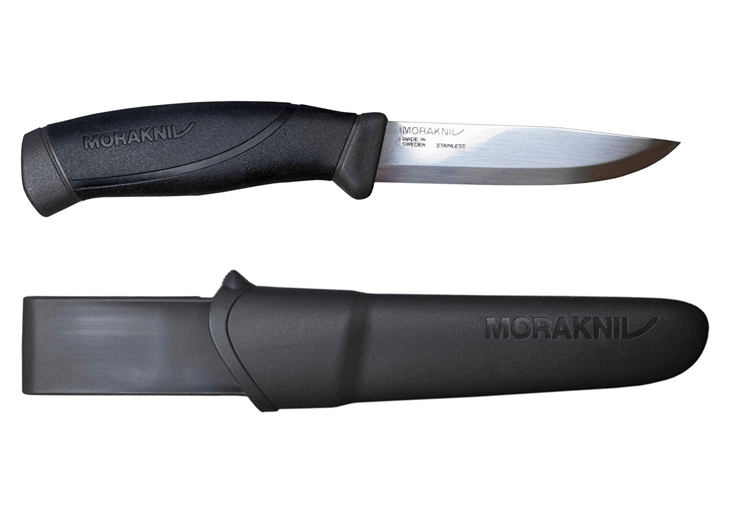 Morakniv Companion Knife w/Sheath Anthracite OEM M-13215 image 0