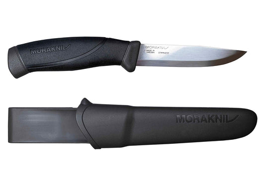 Morakniv Companion Knife w/Sheath Anthracite OEM M-13215 image 0