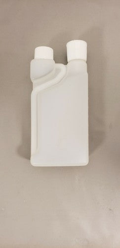 Twin Neck Bettix 8oz Measure &amp; Pour Bottle w/ Caps - Angled Dispenser image 3