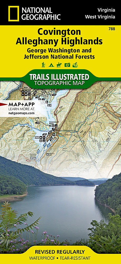 National Geographic Trails Illustrated Map Pack â€“ Jefferson National Forest VA image 3