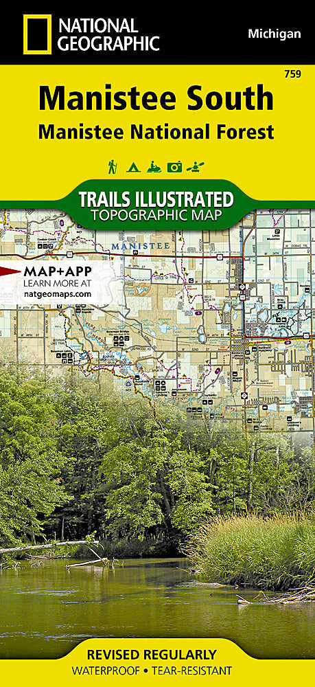 National Geographic MI Huron-Manistee National Forest TI Topo Map Pack Bundle image 7