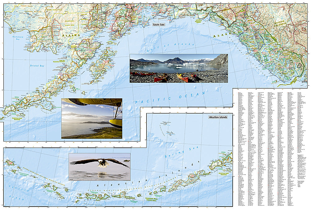 National Geographic Trails Illustrated Map â€“ Adventure US Alaska AD00003117 image 2