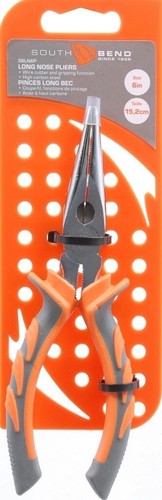 South Bend Fishing 6" Long Nose Pliers - Hook Removal, Wire Cutting SBLN6P image 0